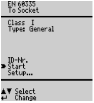 SECUTEST SIII+ 自动测量档位开机界面 SECUTEST SIII+ 自动测量档位开机界面