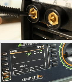 焊接回路接触电流