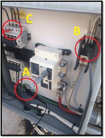 光伏串汇流箱测试