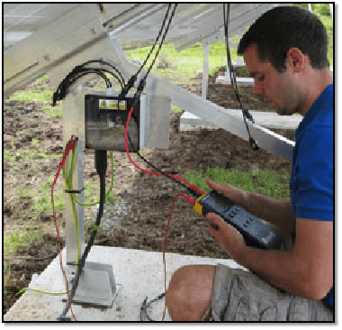 光伏串 - 短路电流测试