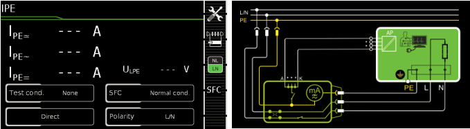 对地漏电流测试